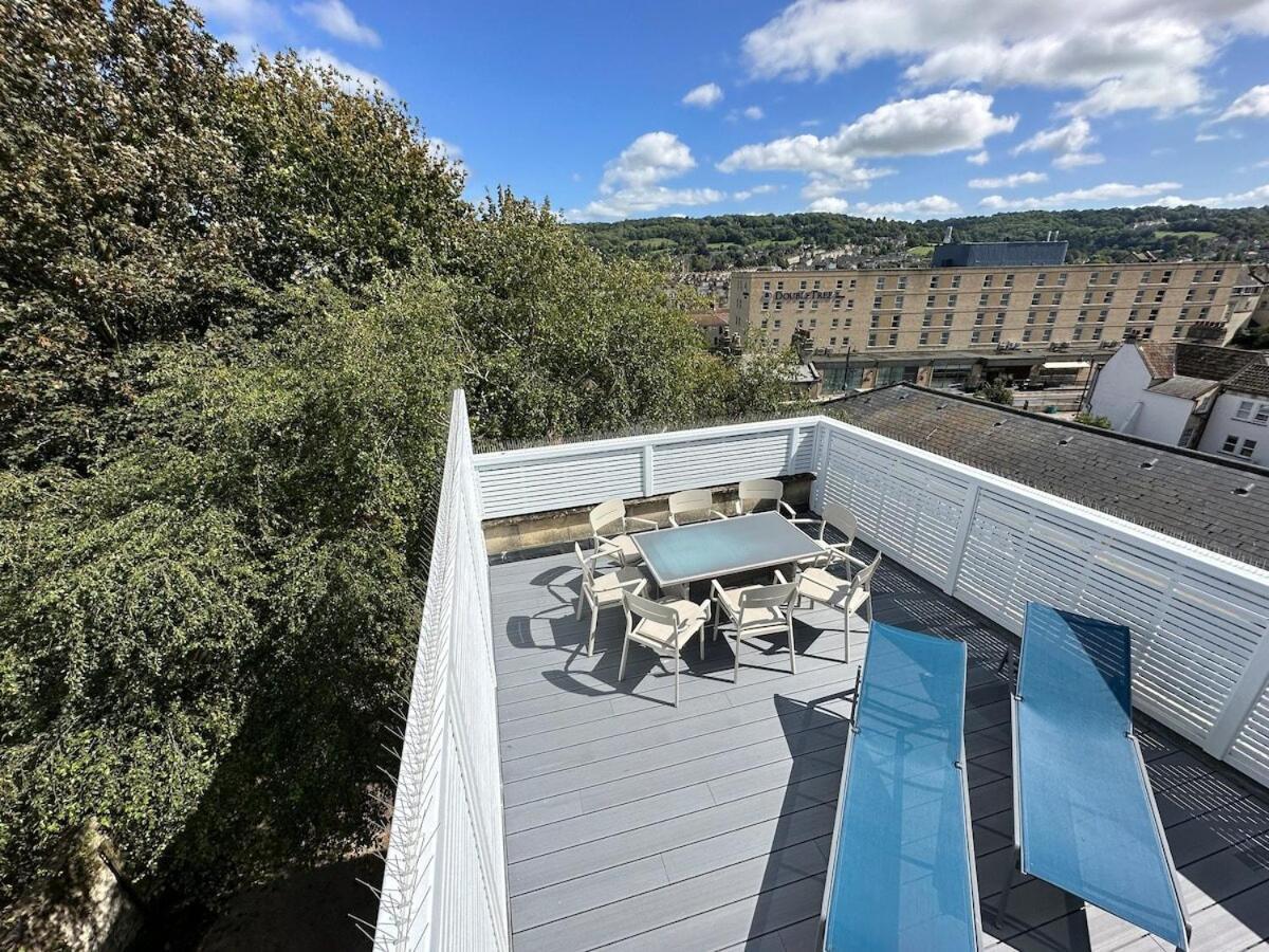 The Roof Terrace Maisonette - City Centre Μπαθ Εξωτερικό φωτογραφία