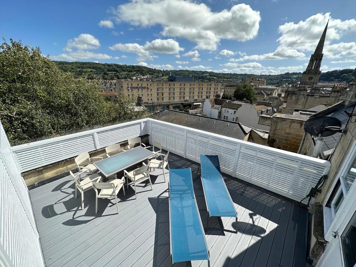 The Roof Terrace Maisonette - City Centre Μπαθ Εξωτερικό φωτογραφία